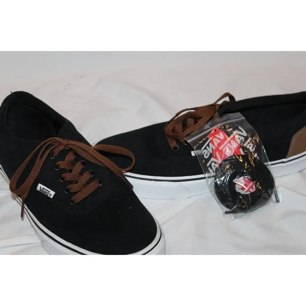 New‎ VANS Men's Casual Sneakers Black Grey Canvas Doheny Black Brown